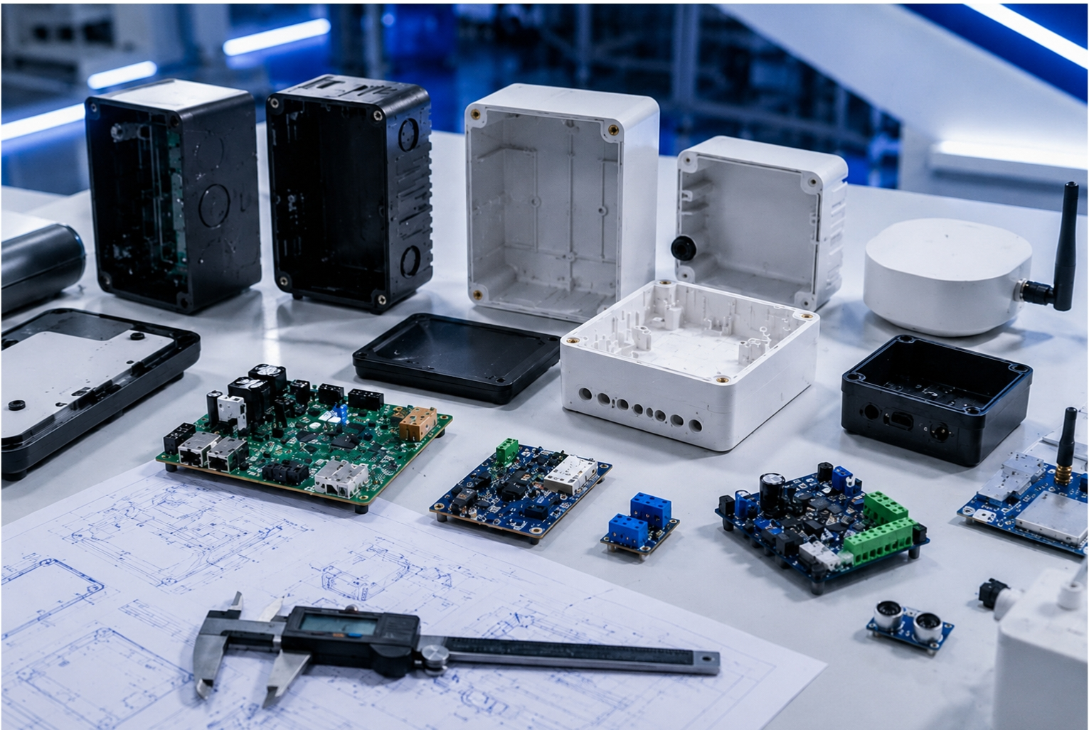 plastic enclosures for electronics and IoT devices Marcopolo