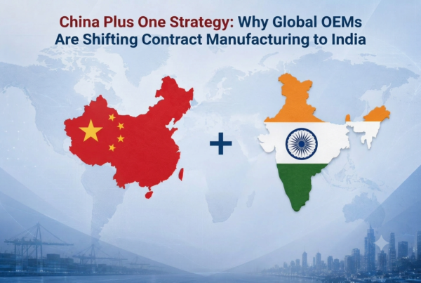 China Plus One strategy and contract manufacturing in India