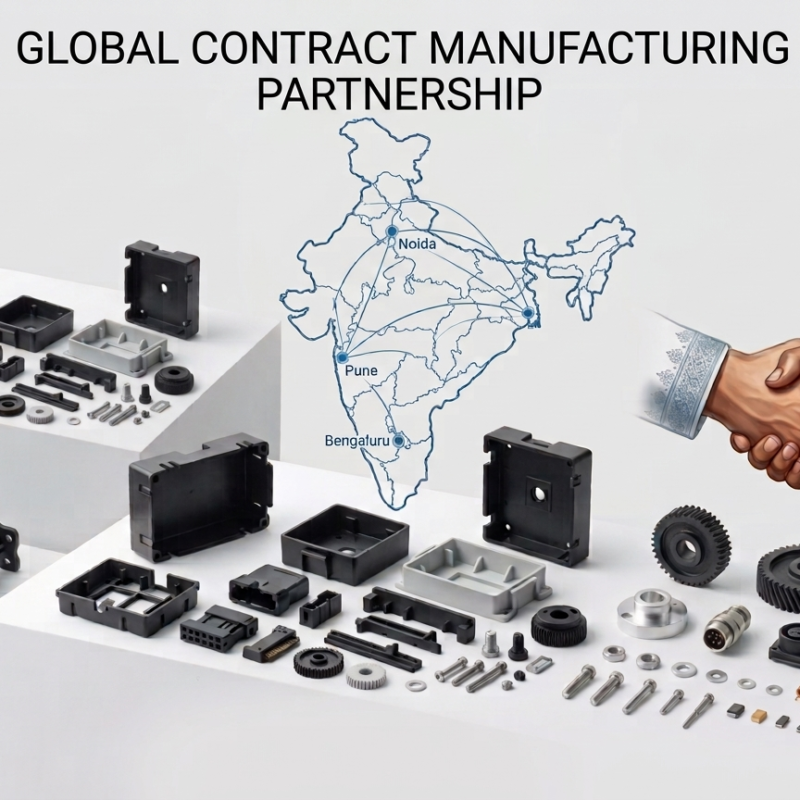 EMS company plastic components and electronics enclosure manufacturing in India